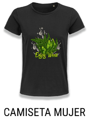 Camisetas mujer cannabis