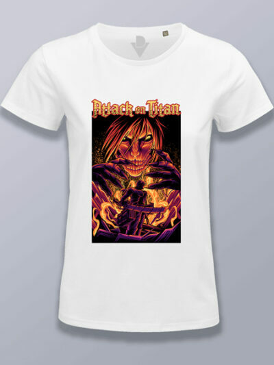 Camiseta mujer diseño Attack on titan