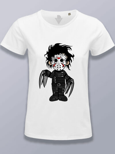 Camiseta mujer Eduardo Manostijeras cabezón