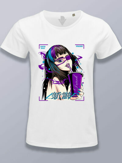 Camiseta mujer fresh waifu