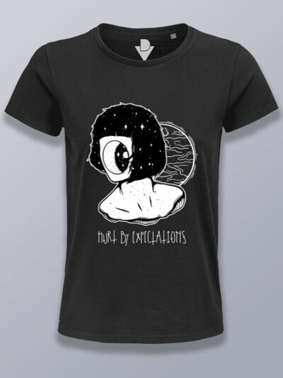 Camiseta mujer herida por expectativas