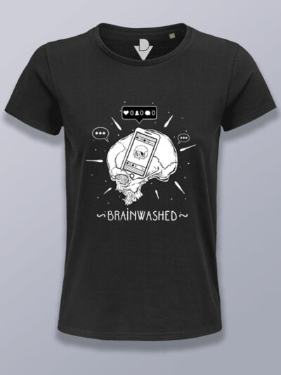 Camiseta mujer lavada de cerebro