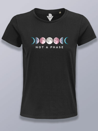 Camiseta mujer luna no es una fase