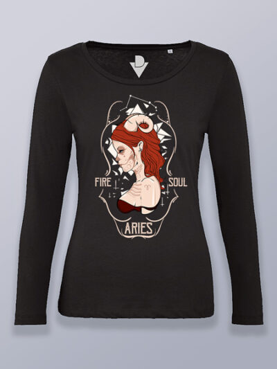 Camiseta mujer manga larga Aries
