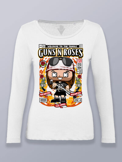 Camiseta mujer manga larga Axl Rose