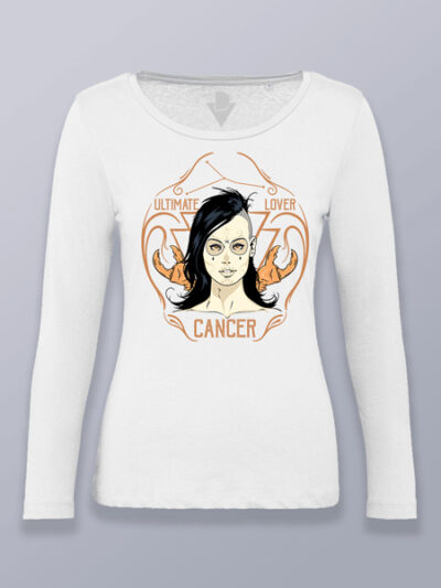 Camiseta mujer manga larga Cáncer