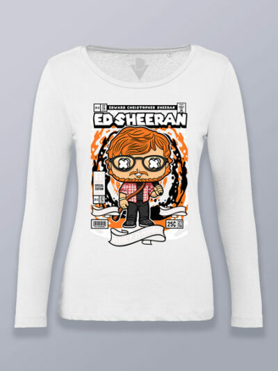 Camiseta mujer manga larga Ed Sheeran