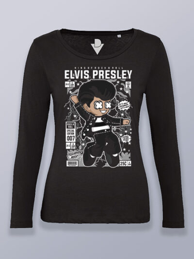 Camiseta mujer manga larga Elvis