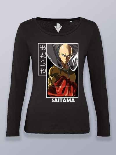 Camiseta mujer manga larga Epic Saitama One punch man