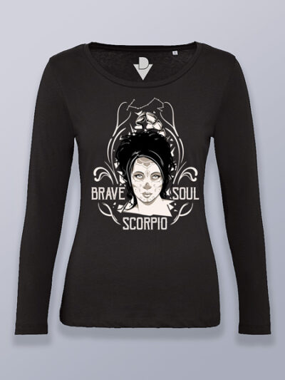 Camiseta mujer manga larga Escorpio