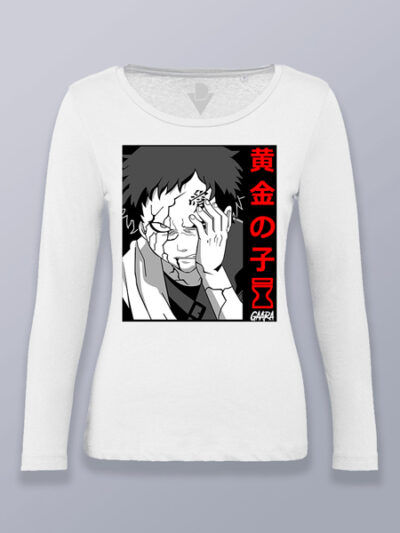 Camiseta mujer manga larga Gaara herido Naruto