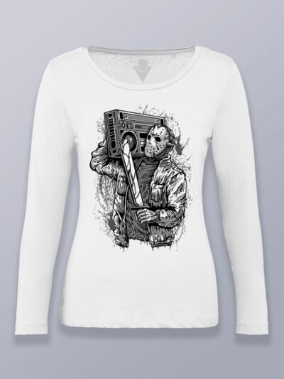 Camiseta mujer manga larga Jason Voorhees