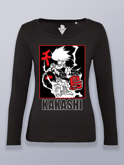 Camiseta mujer manga larga Kakashi sensei Naruto