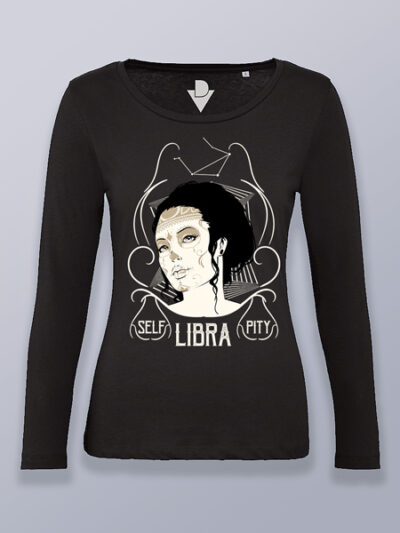 Camiseta mujer manga larga Libra