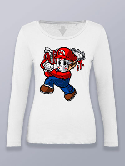 Camiseta mujer manga larga Mario Voorhees