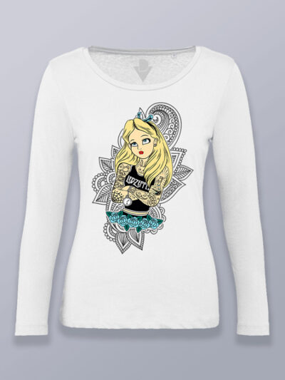 Camiseta mujer manga larga Rock Alicia