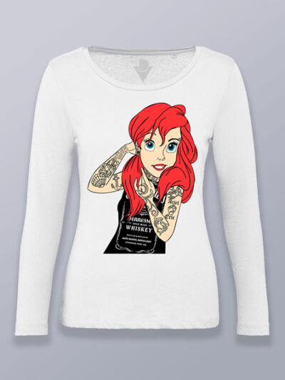Camiseta mujer manga larga Rock Ariel