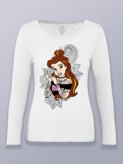Camiseta mujer manga larga Rock Bella