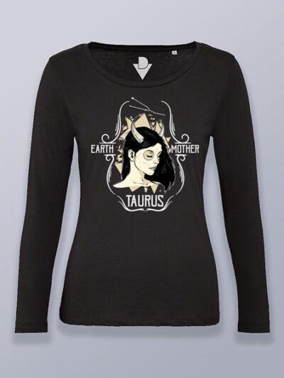 Camiseta mujer manga larga Tauro
