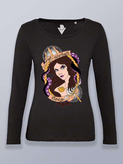 Camiseta mujer manga larga Ursula villana