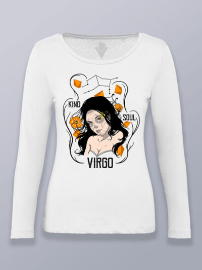 Camiseta mujer manga larga Virgo