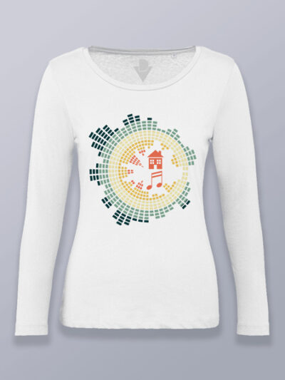 Camiseta mujer manga larga casa musical