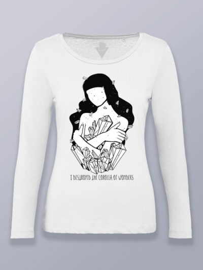 Camiseta mujer manga larga corolla of wonders