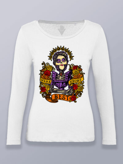 Camiseta mujer manga larga mama coco