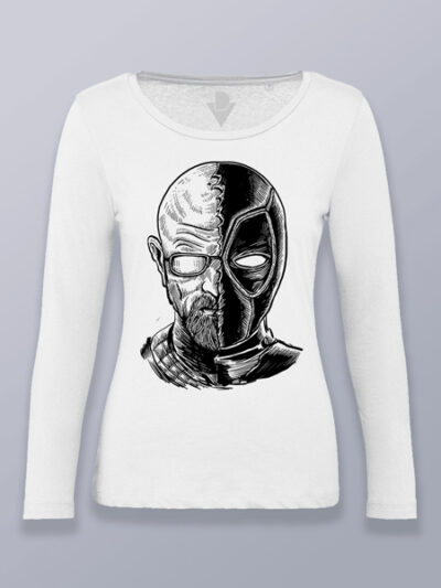 Camiseta mujer manga larga mercenario químico