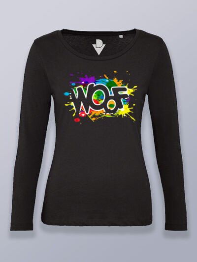 Camiseta mujer manga larga guau LGTBIQ+