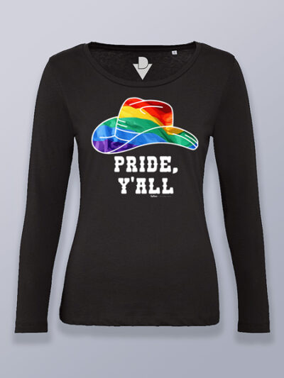 Camiseta mujer manga larga sombrero LGTBIQ+