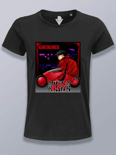 Camiseta mujer moto Akira
