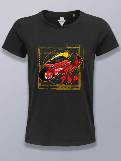 Camiseta mujer moto neotokyo