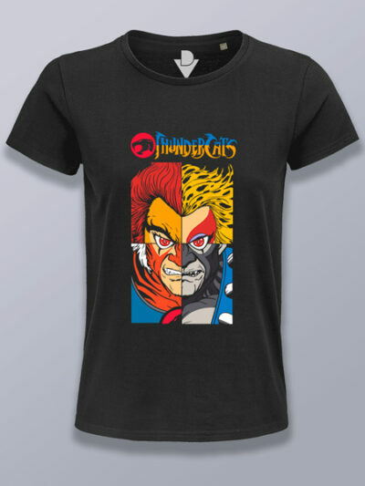 Camiseta mujer mural caras Thundercats