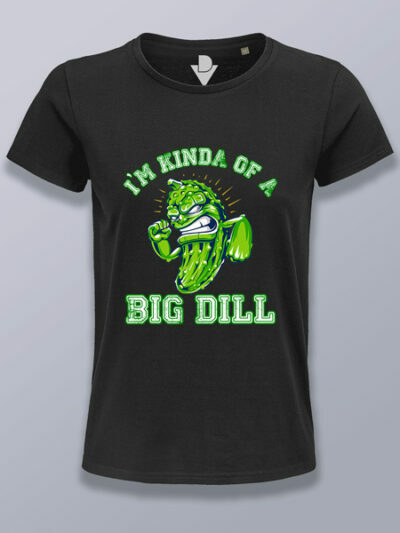 Camiseta mujer pepinillo enfadado