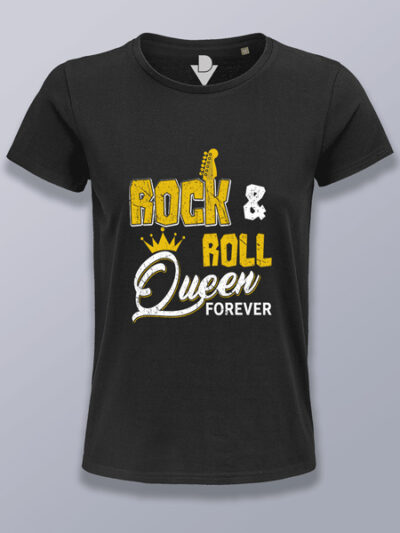 Camiseta mujer reina Rock & Roll