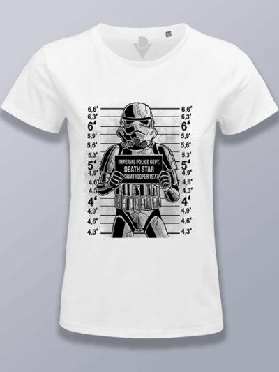 Camiseta mujer soldado imperial foto policial