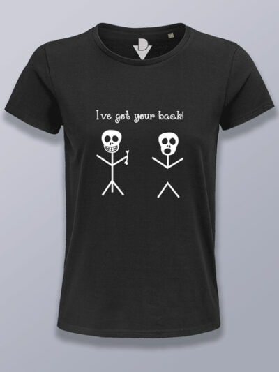 Camiseta mujer te guardo las espaldas