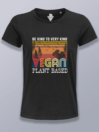 Camiseta mujer vegano a base de plantas