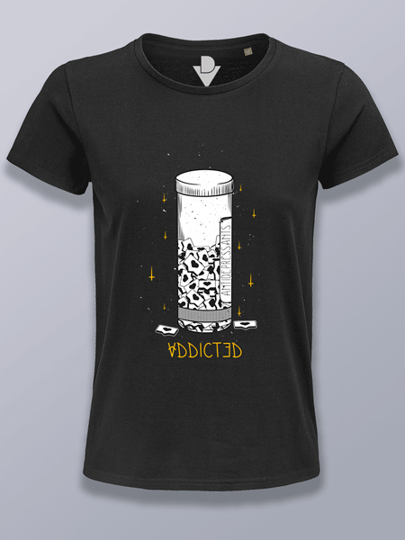 Camiseta mujer adicción a los likes