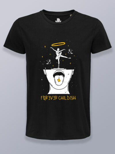 Camiseta hombre niñez para siempre