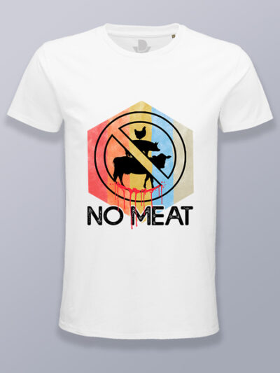 Camiseta hombre no carne