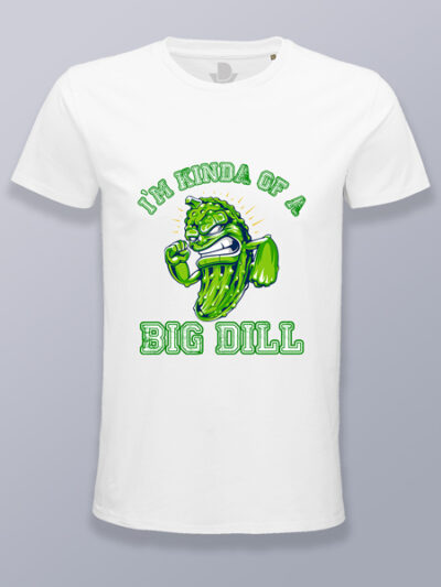 Camiseta hombre pepinillo enfadado