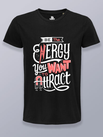 Camiseta hombre sé la energía