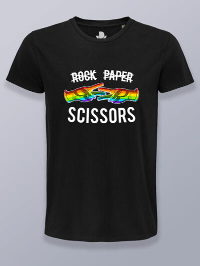 Camiseta hombre tijeras LGTBIQ+