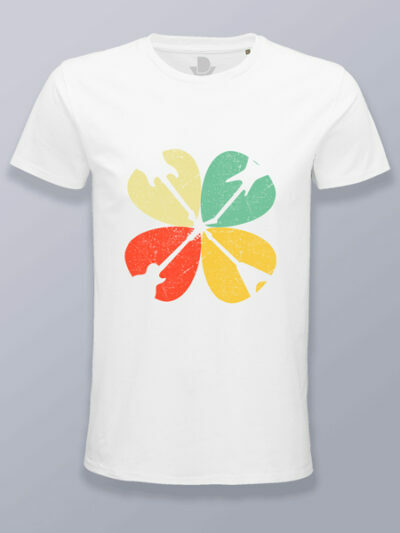 Camiseta hombre trébol de guitarra