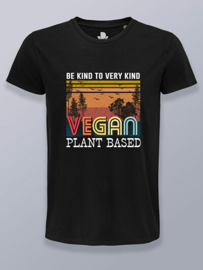 Camiseta hombre vegano a base de plantas