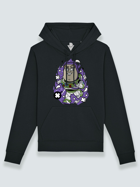 Sudadera con capucha Buzz Lightyear cabezón