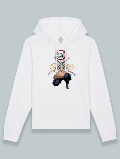 Sudadera con capucha Inosuke en guardia Demon slayer