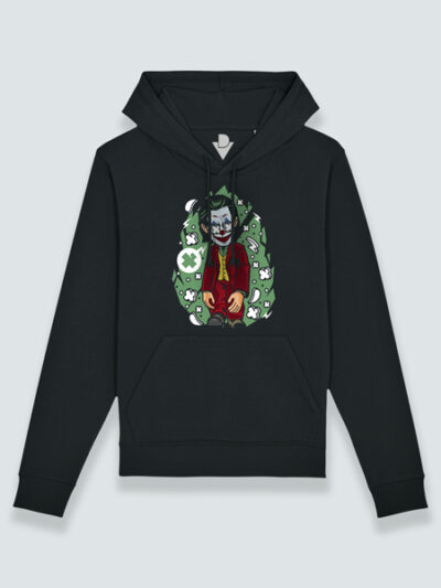 Sudadera con capucha Joker cabezón